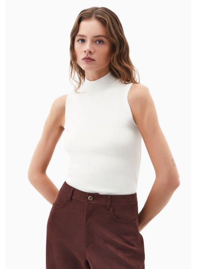 OXXO High Neck Knit Tank Top - Image 2